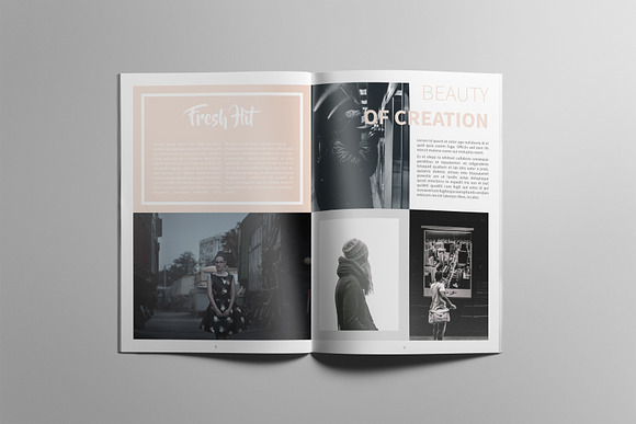 Simple Magazine Template in Magazine Templates - product preview 4