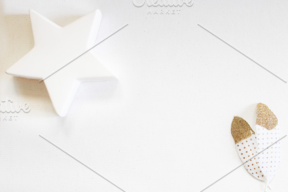 Bundle Mockup Stationery White Gold in Branding Mockups - product preview 5