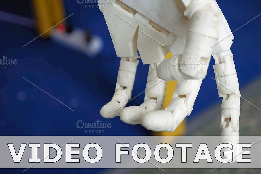 Robotic prosthetic limb arm in Graphics - product preview 8