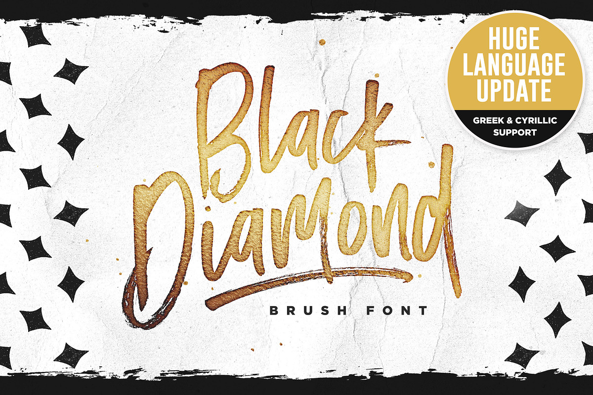 Black Diamond • New Language Update! in Graffiti Fonts - product preview 8