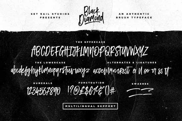 Black Diamond • New Language Update! in Graffiti Fonts - product preview 7