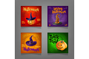 Halloween Party Design set