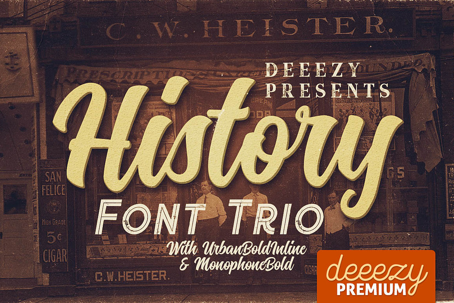 History Font Trio