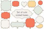 Set of stitched frames