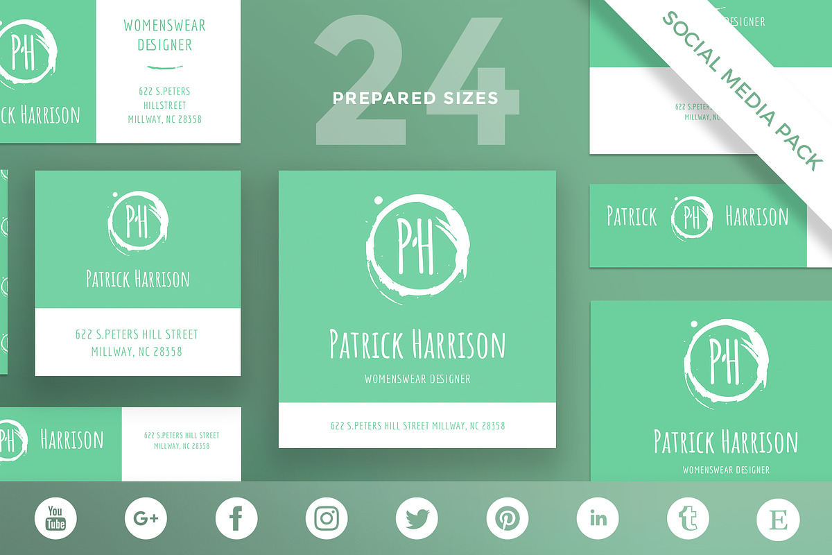 Social Media Pack | Fashion & Style in Social Media Templates - product preview 8