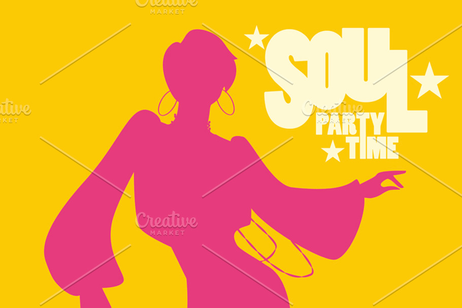 Soul dancers silhouettes (I) in Illustrations - product preview 8