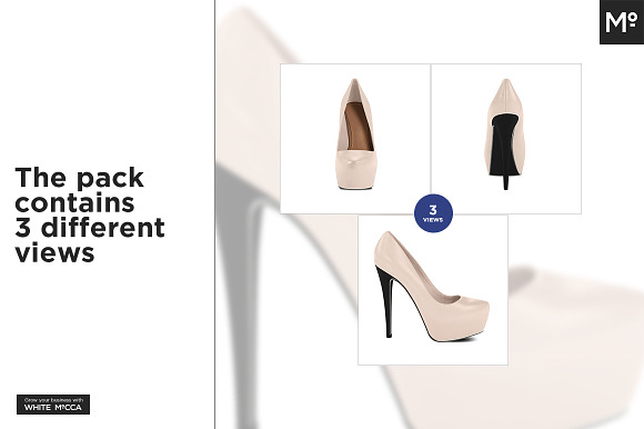 Platform High Heels Mock-up in Product Mockups - product preview 1