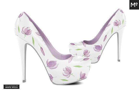 Platform High Heels Mock-up in Product Mockups - product preview 9