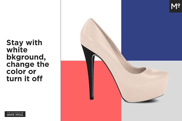 Platform High Heels Mock-up in Product Mockups - product preview 10