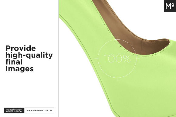 Platform High Heels Mock-up in Product Mockups - product preview 11