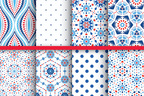 Floral Geometric Patterns in Patterns - product preview 1