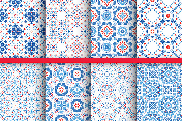 Floral Geometric Patterns in Patterns - product preview 2