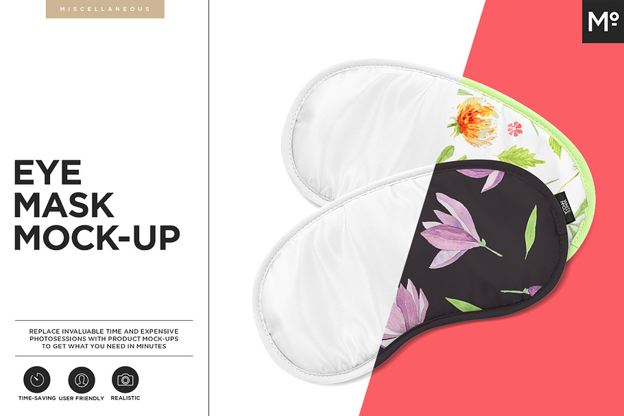 Eye Mask Mock-up in Product Mockups - product preview 8