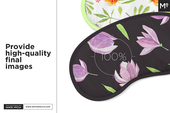Eye Mask Mock-up in Product Mockups - product preview 6