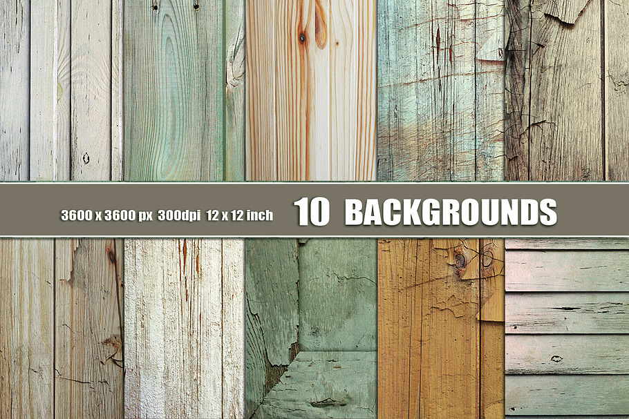 Sabby wood texture backgrounds in Textures - product preview 8