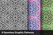 Graphic Seamless Pattern Set
