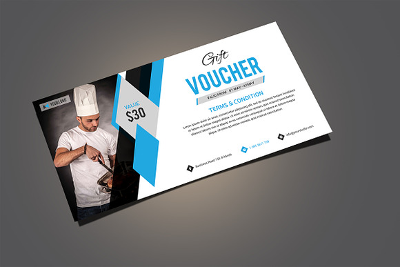 Gift Voucher in Card Templates - product preview 2