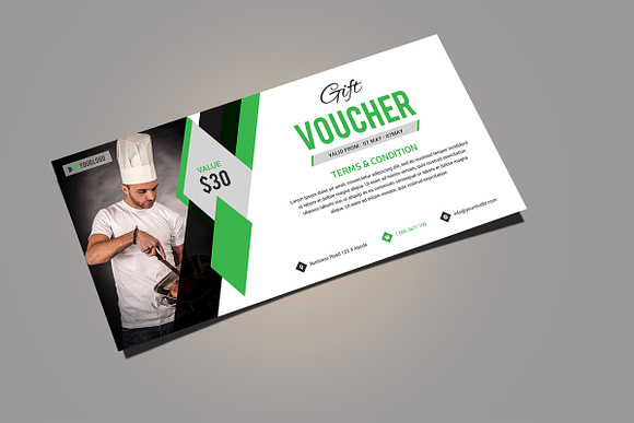 Gift Voucher in Card Templates - product preview 3