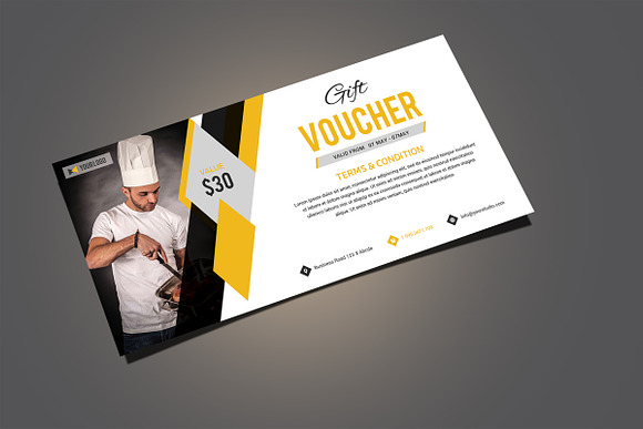 Gift Voucher in Card Templates - product preview 4