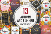 [94%OFF] 13 Autumn and summer Flyer 