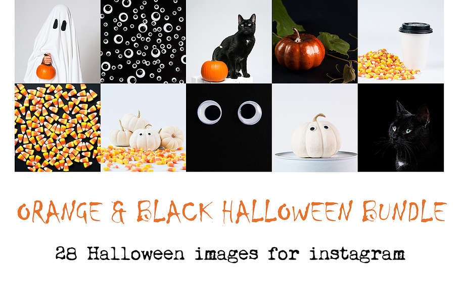 Halloween Instagram Bundle in Instagram Templates - product preview 8