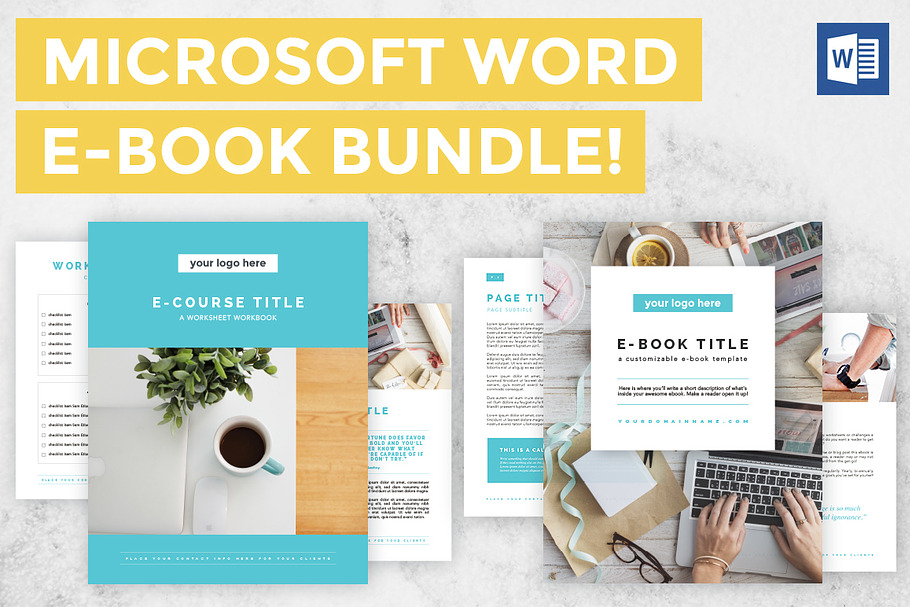 Microsoft Word E-book/Ecourse Bundle
