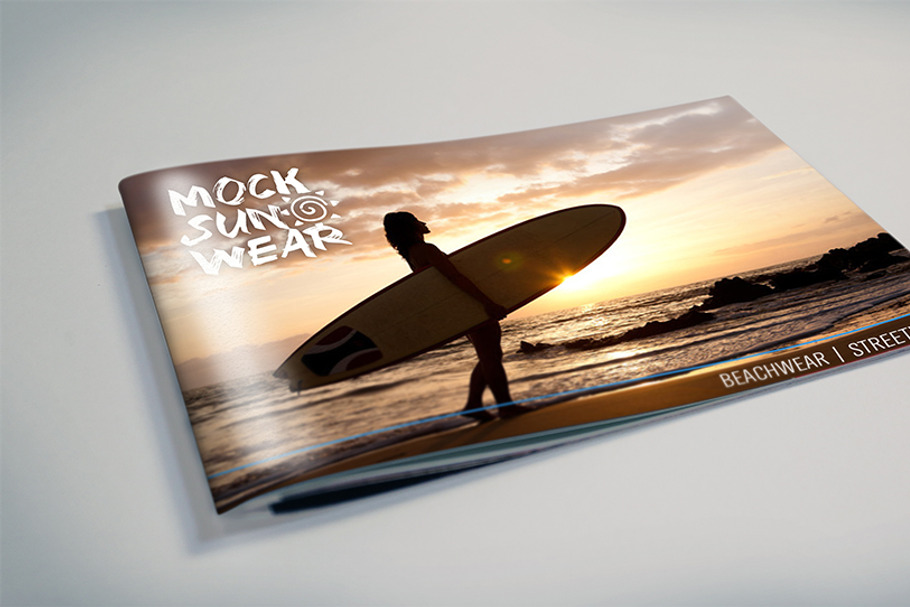 Wide Format Booklet PSD Mockups in Print Mockups - product preview 8