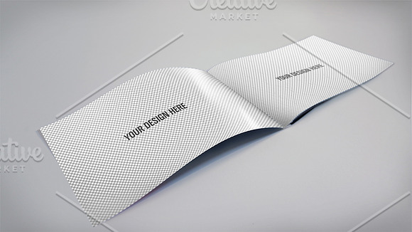 Wide Format Booklet PSD Mockups in Print Mockups - product preview 9