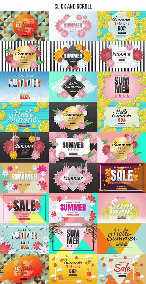 [94%OFF] 27 Summer Background in Illustrations - product preview 1