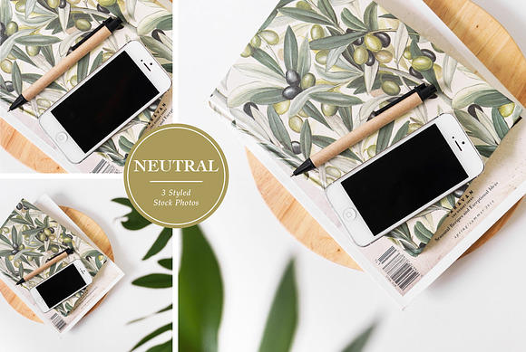 Neutral iPhone Styled Stock Photos in Mobile & Web Mockups - product preview 1