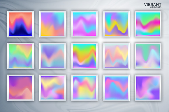60 Vibrant & Holographic Textures in Textures - product preview 1