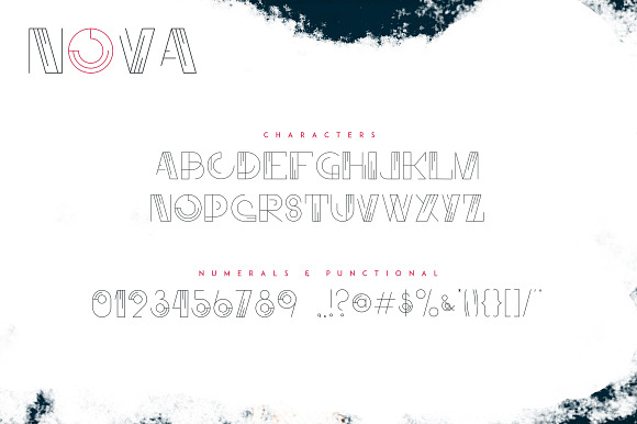 Nova - Logo Font in Display Fonts - product preview 1