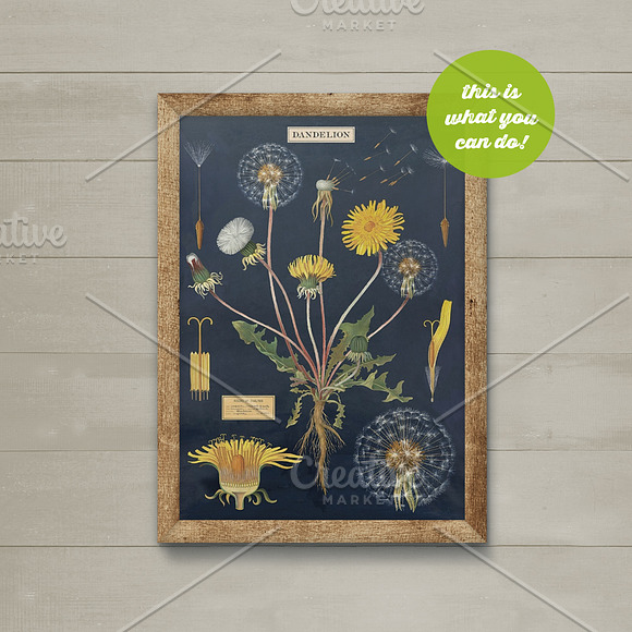 Frame Mockup on Wooden Planks Wall in Print Mockups - product preview 2