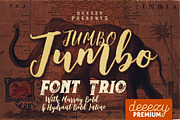 Jumbo Font Trio