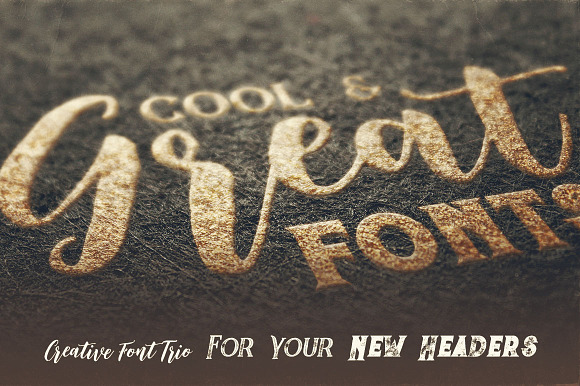 Jumbo Font Trio in Script Fonts - product preview 3