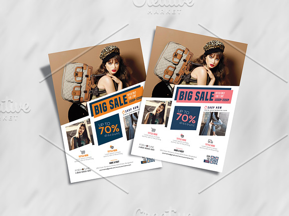 Fashion Flyer Template in Flyer Templates - product preview 2