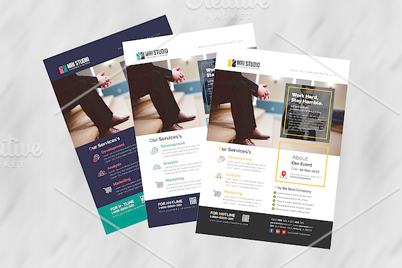 Corporate Flyer Template in Flyer Templates - product preview 5