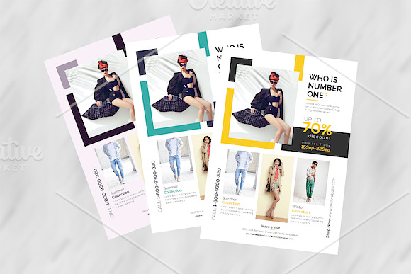 Fashion Flyer Template in Flyer Templates - product preview 5