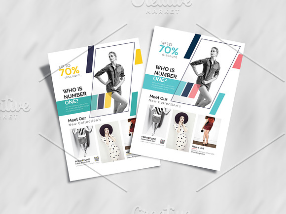 Fashion Flyer Template in Flyer Templates - product preview 2