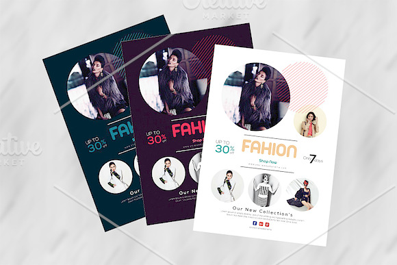 Fashion Flyer Template in Flyer Templates - product preview 5