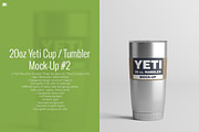 20oz. Yeti Cup / Tumbler Mock-Up #2