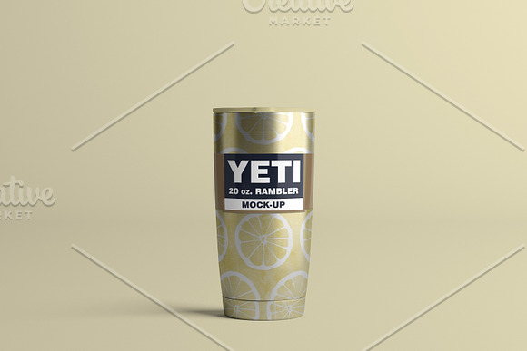 20oz. Yeti Cup / Tumbler Mock-Up #2 in Product Mockups - product preview 2