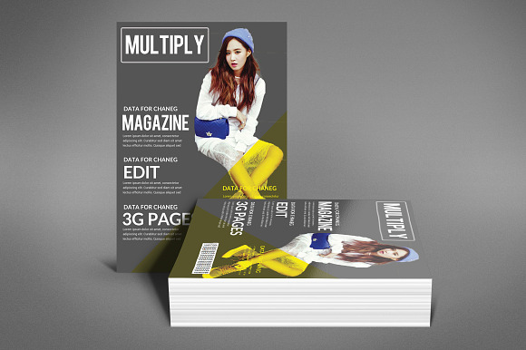 Magazine Template in Magazine Templates - product preview 3