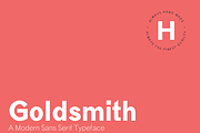 Goldsmith - A Modern Sans Serif