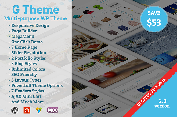 G Theme - Multi-purpose WP Theme in WordPress Commerce Themes - product preview 11