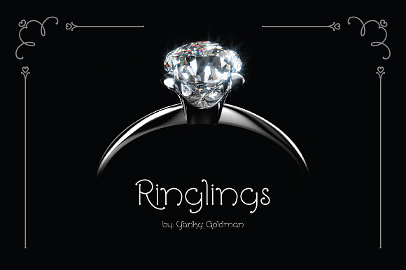 Ringlings in Display Fonts - product preview 6