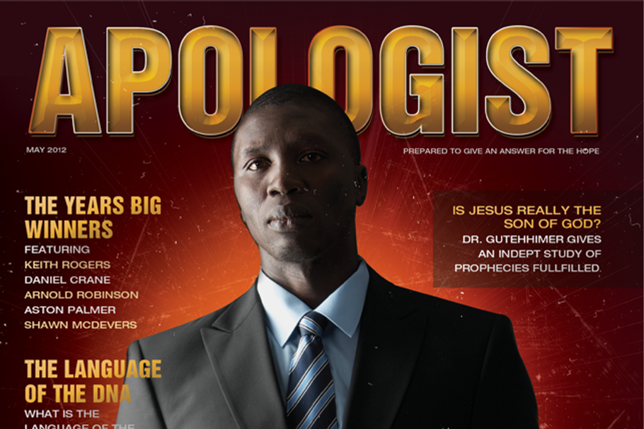 Apologist Church Magazine Cover in Magazine Templates - product preview 8