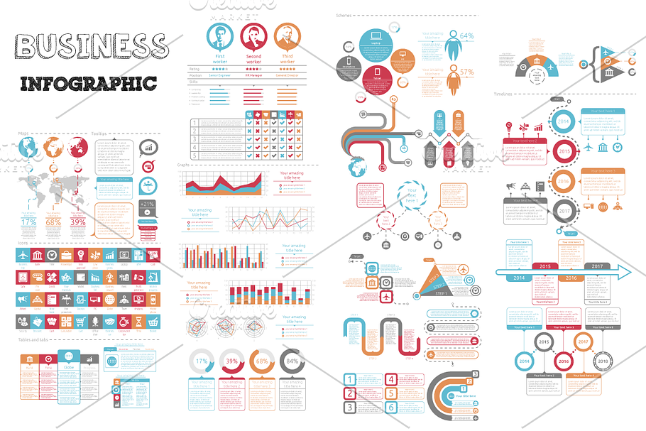 40% OFF Infographic Bundle in Presentation Templates - product preview 8