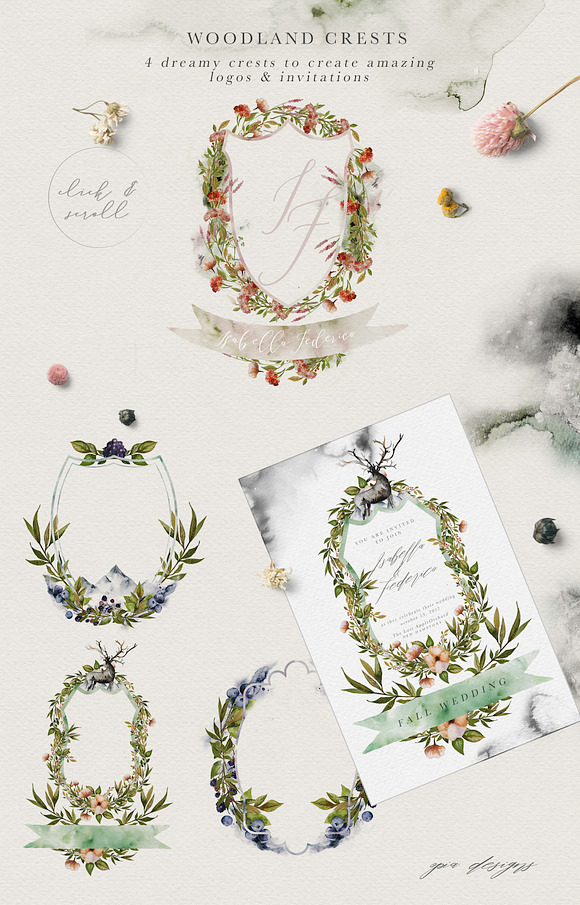 Ethereal Woodland - Graphic Set in Objects - product preview 3