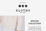 Fashion Email Template | PSD + HTML